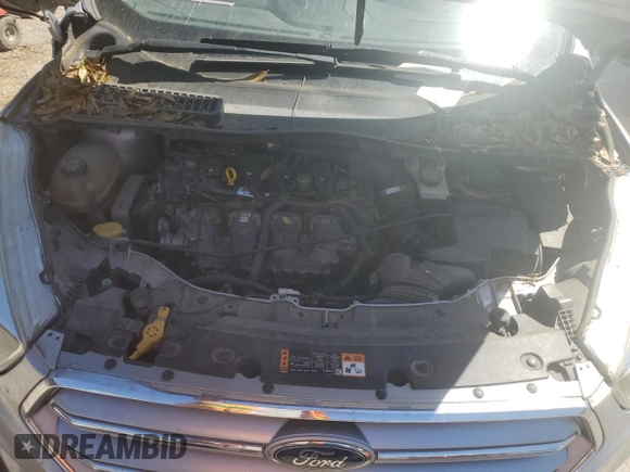 2017 Ford Escape SE with VIN 1FMCU0G9XHUB31328, listed as a Copart auction lot 48810195 with Not Provided miles and Salvage Title. Bid and sale history available at DreamBid. Image 12.