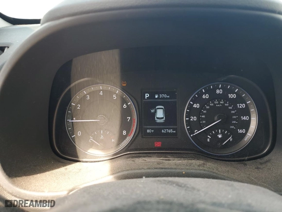 2020 Hyundai Kona SE with VIN KM8K1CAA0LU528080, listed as a Copart auction lot 47143485 with 62,765 mi miles and Salvage Title. Bid and sale history available at carsss.com. Image 9.