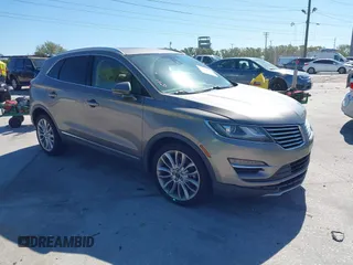 2016 Lincoln MKC Reserve with VIN 5LMCJ3C9XGUJ20485, listed as a IAAI auction lot 41769037 with 164,660 mi miles and . Bid and sale history available at DreamBid. Image 1.