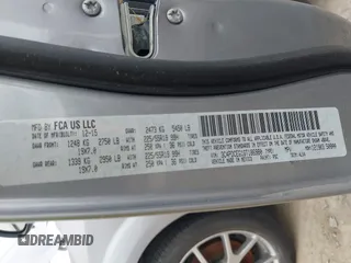 2016 Dodge Journey R/T with VIN 3C4PDCEG1GT186980, listed as a IAAI auction lot 42095341 with 70,314 mi miles and . Bid and sale history available at carsss.com. Image 9.