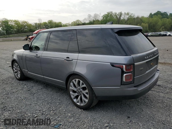 2020 Land Rover Range Rover с VIN SALGS5SE6LA569053, выставлен на аукционе Copart как лот 55365685 с пробегом 40 213 миль миль и Списание • Salvage title. История ставок и продаж доступна на DreamBid. Изображение 2.