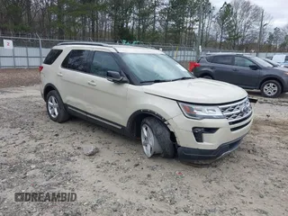 2018 Ford Explorer XLT with VIN 1FM5K7D8XJGA23931, listed as a IAAI auction lot 41845181 with 38,059 mi miles and . Bid and sale history available at DreamBid. Image 1.