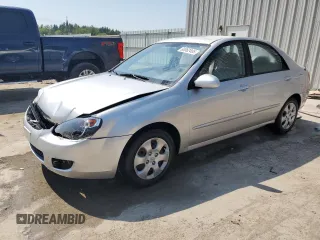 2009 Kia Spectra LX z VIN KNAFE222795620329, wystawiony jako Copart lot #60062495 z przebiegiem 136 566 mil mil oraz Nie do naprawy • Non repairable. Historia ofert i sprzedaży dostępna na DreamBid. Obrazek 1.