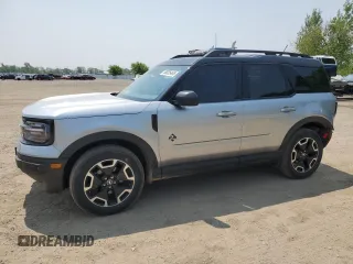 2023 Ford Bronco Sport Outer Banks с VIN 3FMCR9C64PRE18669, выставлен на аукционе Copart как лот 58835465 с пробегом 31 350 миль миль и Чистый • Clean title. История ставок и продаж доступна на DreamBid. Изображение 1.