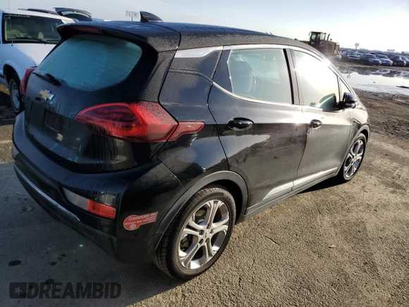 2017 Chevrolet Bolt EV LT with VIN 1G1FW6S0XH4130941, listed as a Copart auction lot 46546603 with 57,020 mi miles. Bid and sale history available at carsss.com. Image 3.