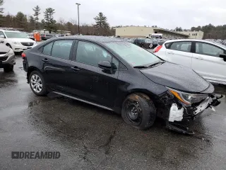 2024 Toyota Corolla LE with VIN 5YFB4MDE7RP080054, listed as a Copart auction lot 50200985 with 27,613 mi miles and Salvage Title. Bid and sale history available at carsss.com. Image 4.