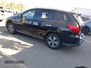 2018 Nissan Pathfinder S with VIN 5N1DR2MN6JC633381, listed as a IAAI auction lot 41999410 with 106,561 mi miles and . Bid and sale history available at DreamBid. Image 3.