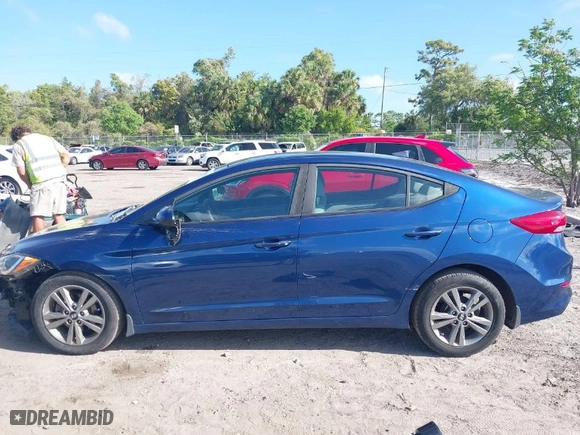 2017 Hyundai Elantra SE with VIN 5NPD84LF3HH196001, listed as a IAAI auction lot 41959288 with 132,891 mi miles. Bid and sale history available at carsss.com. Image 15.