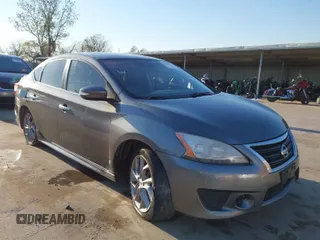 2015 Nissan Sentra S with VIN 3N1AB7AP8FY279346, listed as a IAAI auction lot 41339612 with 80,584 mi miles. Bid and sale history available at carsss.com. Image 1.