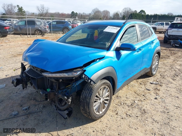 2018 Hyundai Kona SEL with VIN KM8K22AAXJU146160, listed as a IAAI auction lot 41757018 with 49,328 mi miles. Bid and sale history available at carsss.com. Image 17.