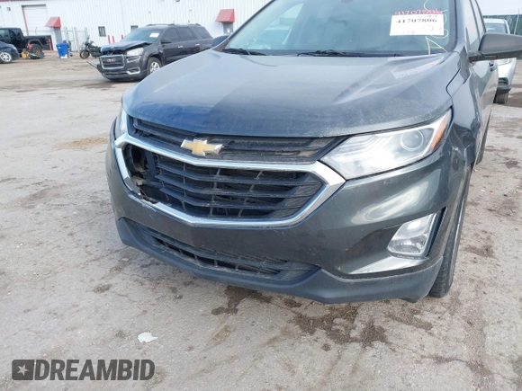 2019 Chevrolet Equinox LS with VIN 3GNAXHEV2KS564335, listed as a IAAI auction lot 41707806 with 131,694 mi miles and . Bid and sale history available at carsss.com. Image 6.