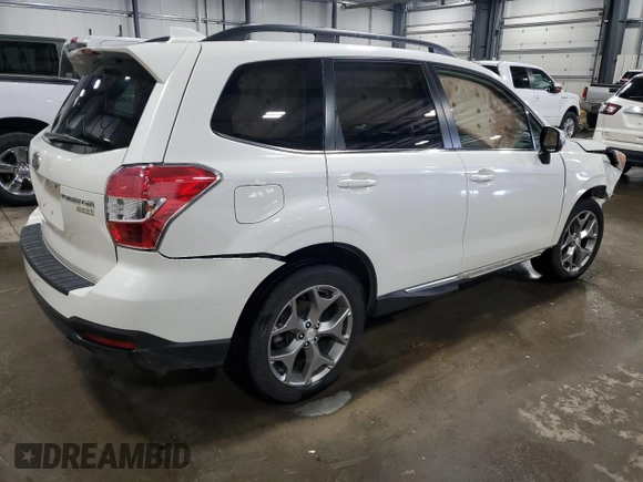 2016 Subaru Forester Touring с VIN JF2SJAVC5GH441179, выставлен на аукционе Copart как лот 53189875 с пробегом 61 695 миль миль и Списание • Salvage title. История ставок и продаж доступна на DreamBid. Изображение 3.