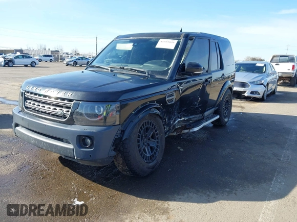 2016 Land Rover LR4 HSE with VIN SALAG2V63GA840960, listed as a IAAI auction lot 41535020 with 102,696 mi miles and . Bid and sale history available at DreamBid. Image 2.