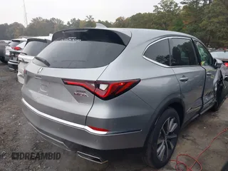 2025 Acura MDX w/Technology Package with VIN 5J8YD9H48SL000950, listed as a IAAI auction lot 40776010 with 18 mi miles. Bid and sale history available at carsss.com. Image 4.