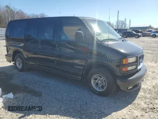 2000 GMC Savana with VIN 1GDFG15R7Y1172918, listed as a Copart auction lot 46619805 with 284,116 mi miles and Salvage Title. Bid and sale history available at carsss.com. Image 4.