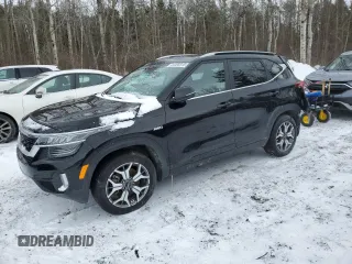 2023 Kia Seltos EX with VIN KNDERCAA0P7447790, listed as a Copart auction lot 44495315 with 22,373 mi miles and Salvage Title. Bid and sale history available at DreamBid. Image 1.