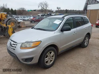 2011 Hyundai Santa Fe GLS with VIN 5XYZGDAB3BG019052, listed as a IAAI auction lot 41738246 with 262,011 mi miles. Bid and sale history available at carsss.com. Image 2.