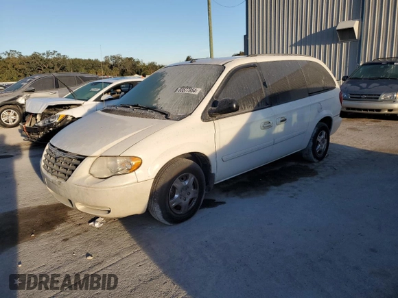 2006 Chrysler Town & Country LWB LX with VIN 2A4GP44R56R847177, listed as a Copart auction lot 83577954 with 123,376 mi miles and Salvage Title. Bid and sale history available at carsss.com. Image 1.