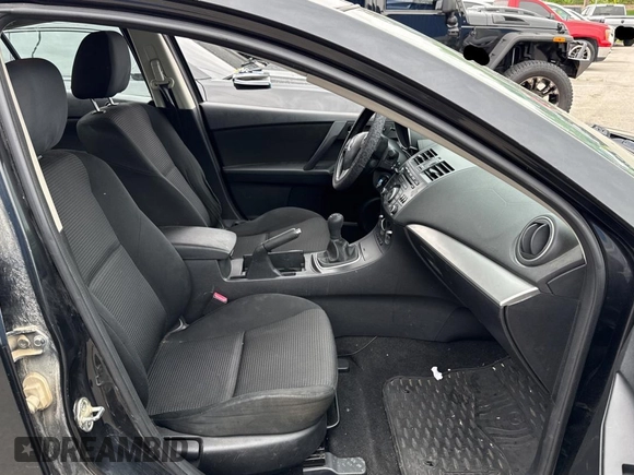 2012 Mazda 3 i Touring with VIN JM1BL1V7XC1646818, listed as a Copart auction lot 55244395 with 205,605 mi miles and Clean Title. Bid and sale history available at carsss.com. Image 5.