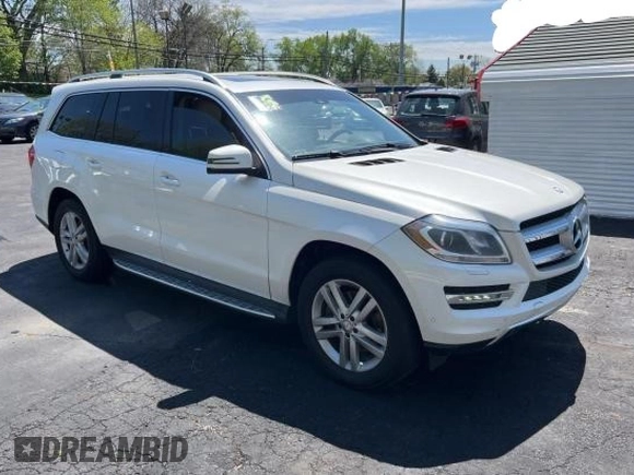 2015 Mercedes-Benz GL-Class GL 450 with VIN 4JGDF6EE9FA524494, listed as a Copart auction lot 51944304 with 151,010 mi miles. Bid and sale history available at carsss.com. Image 1.