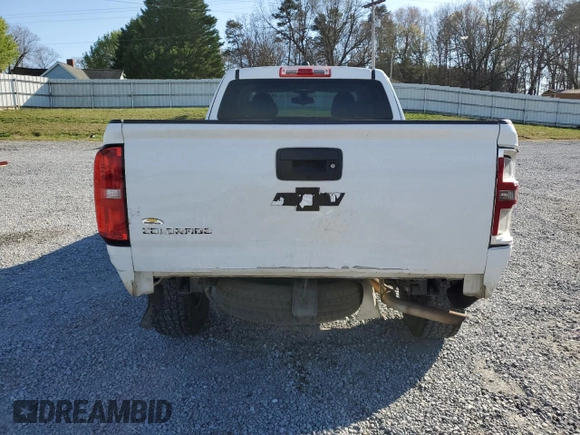 2019 Chevrolet Colorado 2WD Work Truck with VIN 1GCHSBEA0K1125569, listed as a Copart auction lot 49703845 with 89,663 mi miles and Salvage Title. Bid and sale history available at DreamBid. Image 6.