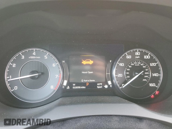 2021 Acura RDX w/Technology Package with VIN 5J8TC2H51ML037161, listed as a Copart auction lot 67962313 with 10,058 mi miles. Bid and sale history available at carsss.com. Image 9.