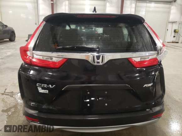 2017 Honda CR-V LX with VIN 5J6RW6H38HL004499, listed as a Copart auction lot 52412155 with 134,715 mi miles and Salvage Title. Bid and sale history available at DreamBid. Image 6.