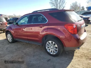 2010 Chevrolet Equinox LT w/2LT with VIN 2CNFLPEY0A6374783, listed as a Copart auction lot 82137894 with 206,590 mi miles and Salvage Title. Bid and sale history available at carsss.com. Image 2.