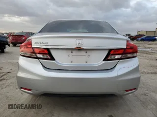 2015 Honda Civic EX-L with VIN 2HGFB2F97FH503178, listed as a Copart auction lot 46661675 with 171,444 mi miles and Salvage Title. Bid and sale history available at carsss.com. Image 6.