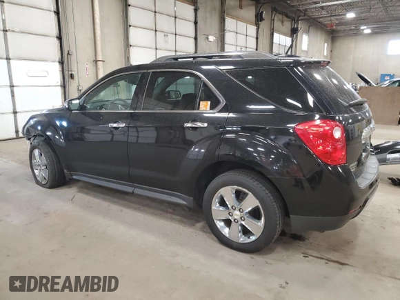 2012 Chevrolet Equinox LTZ with VIN 2GNFLGEK6C6385670, listed as a Copart auction lot 51001285 with 184,223 mi miles and Salvage Title. Bid and sale history available at carsss.com. Image 2.