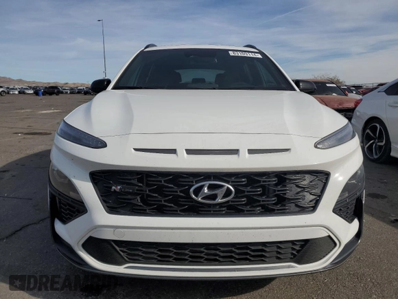 2023 Hyundai Kona N Line with VIN KM8K33A35PU990510, listed as a Copart auction lot 83109114 with 32,925 mi miles and Salvage Title. Bid and sale history available at carsss.com. Image 5.