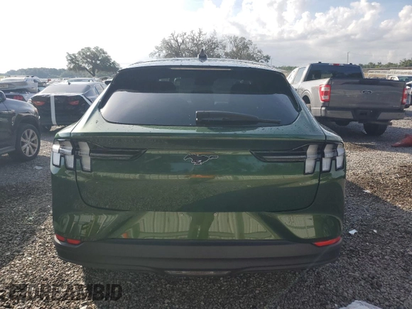 2024 Ford Mustang Mach-E Select with VIN 3FMTK1R42RMA05533, listed as a Copart auction lot 61625615 with 16,009 mi miles and Salvage title. Bid and sale history available at DreamBid. Image 6.
