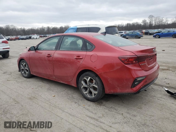 2021 Kia Forte LXS with VIN 3KPF24AD8ME411544, listed as a Copart auction lot 47969975 with 40,040 mi miles and Salvage Title. Bid and sale history available at carsss.com. Image 2.