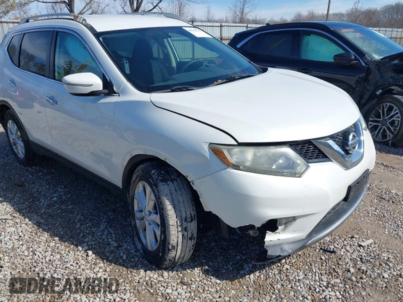2014 Nissan Rogue SV with VIN 5N1AT2MV2EC767234, listed as a IAAI auction lot 41643753 with 182,355 mi miles. Bid and sale history available at carsss.com. Image 6.