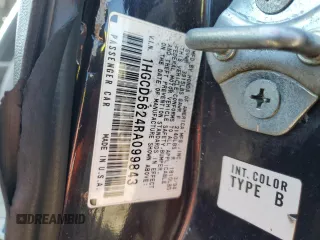 1994 Honda Accord DX with VIN 1HGCD5624RA099843, listed as a Copart auction lot 54045515 with 235,899 mi miles and Salvage Title. Bid and sale history available at carsss.com. Image 12.