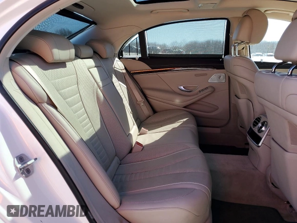 2017 Mercedes-Benz S 550 with VIN WDDUG8CB4HA287640, listed as a Copart auction lot 44712825 with 54,918 mi miles and Salvage Title. Bid and sale history available at carsss.com. Image 10.