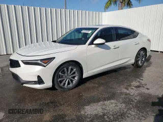 2025 Acura Integra with VIN 19UDE4H22SA004209, listed as a Copart auction lot 62239785 with 16 mi miles and Salvage title. Bid and sale history available at DreamBid. Image 1.