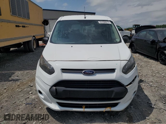 2015 Ford Transit Connect XLT with VIN NM0GE9F7XF1177695, listed as a Copart auction lot 57456015 with 84,497 mi miles and Salvage title. Bid and sale history available at DreamBid. Image 5.