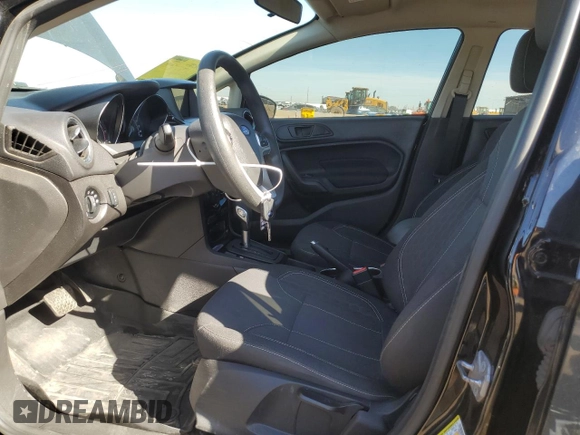 2017 Ford Fiesta SE with VIN 3FADP4EJ7HM138798, listed as a Copart auction lot 50612165 with 71,414 mi miles and Salvage Title. Bid and sale history available at carsss.com. Image 7.