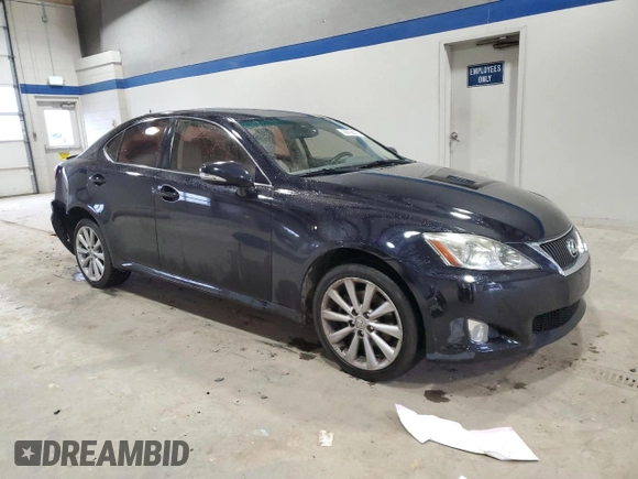 2010 Lexus IS 250 with VIN JTHCF5C21A5042931, listed as a Copart auction lot 44438415 with 163,076 mi miles and Salvage Title. Bid and sale history available at carsss.com. Image 4.