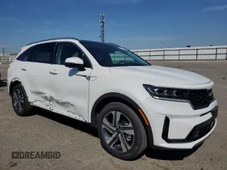 2023 Kia Sorento SX Prestige with VIN KNDRMDLH7P5186833, listed as a Copart auction lot 52779195 with 17,616 mi miles and Salvage title. Bid and sale history available at DreamBid. Image 4.