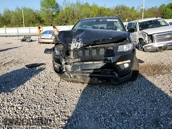 2018 Jeep Compass Altitude with VIN 3C4NJCBBXJT318361, listed as a Copart auction lot 51992595 with Not provided miles and Salvage title. Bid and sale history available at DreamBid. Image 12.
