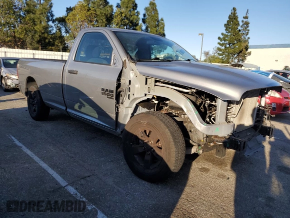 2022 Ram 1500 Tradesman with VIN 3C6JR6DG7NG330619, listed as a Copart auction lot 46096875 with 12,919 mi miles and Salvage title. Bid and sale history available at DreamBid. Image 4.