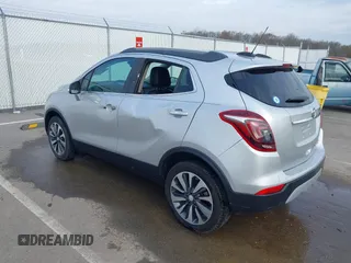 2019 Buick Encore Essence with VIN KL4CJGSM0KB747439, listed as a IAAI auction lot 41936287 with 37,705 mi miles. Bid and sale history available at carsss.com. Image 3.