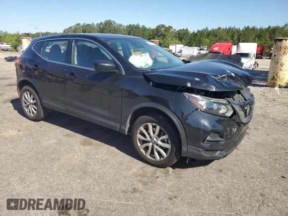 2021 Nissan Rogue S with VIN JN1BJ1AW4MW436595, listed as a Copart auction lot 53454675 with 70,893 mi miles and Salvage title. Bid and sale history available at DreamBid. Image 4.