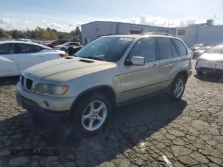 2001 BMW X5 3.0i with VIN WBAFA53591LM83013, listed as a Copart auction lot 75572374 with 0 mi miles and Clean Title. Bid and sale history available at carsss.com. Image 1.