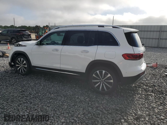 2023 Mercedes-Benz GLB 250 z VIN W1N4M4GB2PW321395, wystawiony jako Copart lot #51124145 z przebiegiem 20 474 mil mil oraz Nie do naprawy. Historia ofert i sprzedaży dostępna na DreamBid. Obrazek 2.