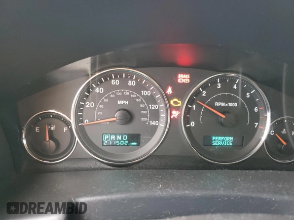 2007 Jeep Commander Overland with VIN 1J8HG68207C610814, listed as a Copart auction lot 41726555 with 211,502 mi miles and Salvage title. Bid and sale history available at DreamBid. Image 9.