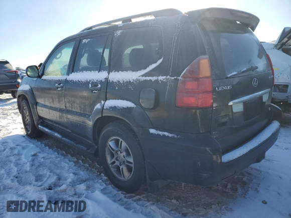 2007 Lexus GX 470 with VIN JTJBT20X370144772, listed as a Copart auction lot 42217345 with 266,293 mi miles and Clean Title. Bid and sale history available at DreamBid. Image 2.