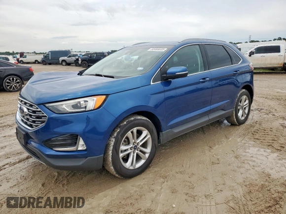 2020 Ford Edge SEL z VIN 2FMPK3J91LBA30033, wystawiony jako Copart lot #60466635 z przebiegiem 68 956 mil mil oraz Szkoda całkowita • Salvage title. Historia ofert i sprzedaży dostępna na DreamBid. Obrazek 1.